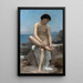 La Baigneuse - William Bouguereau — quadro incorniciato alla parete