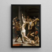 La Flagellation de Notre Seigneur Jésus-Christ - William Bouguereau — quadro incorniciato alla parete