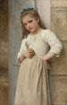 Yvonne auf der Türschwelle - William Bouguereau — Ansicht des Kunstwerks