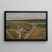 Tiptree Hall and farm, Essex - William Brown — framed artwork on a wall