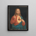 S. S. Herz Jesu - William Bruns — gerahmtes Bild an der Wand
