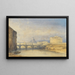 Château Saint-Ange Rom - William Callow — gerahmtes Bild an der Wand