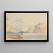 Wallenstadt depuis Wesen, Suisse - William Callow — gerahmtes Bild an der Wand