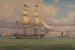 Le brick anglais Norval avant le vent - William Clark — vista dell’opera