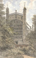 Chapelle Saint-Georges Windsor lato ovest 19 luglio 1832 10h - William Crotch — vista dell’opera