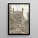 Chapelle Saint-Georges Windsor lato ovest 19 luglio 1832 10h - William Crotch — quadro incorniciato alla parete