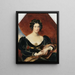 Sarah Lady Lyndhurst after Lawrence - William Derby — framed artwork on a wall