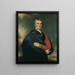 the Duke of Wellington after Lawrence and Evans - William Derby — framed artwork on a wall