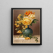 Marchal Niel Roses - William Duffield — gerahmtes Bild an der Wand