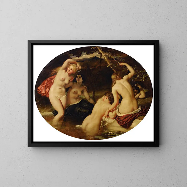 Florinda - William Edward Frost — quadro incorniciato alla parete
