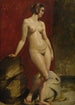 Studie einer stehenden weiblichen Akt - William Etty — Ansicht des Kunstwerks