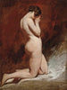Nackter im Knien - William Etty — Ansicht des Kunstwerks