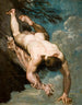 Manlius jeté du rocher - William Etty — Ansicht des Kunstwerks