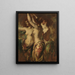 Le Tre Grazie - William Etty — quadro incorniciato alla parete