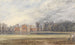 View of Kensington Palace from the other side of the round pond - William Evans of Bristol — artwork view