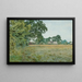 a Hayfield in Bedfordshire - William Fraser Garden — framed artwork on a wall