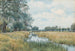 Landscape by the River near St Ives, Huntingdonshire - William Fraser Garden — artwork view