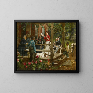 William Gilbert Gaul - Tidings from the Front The Letter.webp