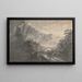 A picturesque landscape - William Gilpin — framed artwork on a wall