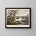 Vista vicino a Fort Miller - William Guy Wall — quadro incorniciato alla parete