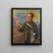 Der Abendzeitungs - William H. Snape — gerahmtes Bild an der Wand