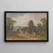 Near Bath - William Hardwick — framed artwork on a wall