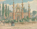Tempio della pirotecnica e salone dell'edificio americano - William Henry Brooke — vista dell’opera