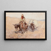 La survie - William Henry Dethlef Koerner — framed artwork on a wall