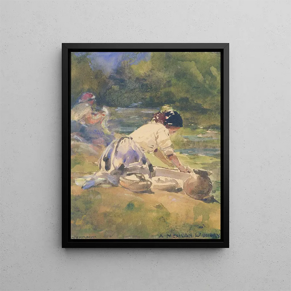 William Henry Holmes - A Mexican Laundry.webp