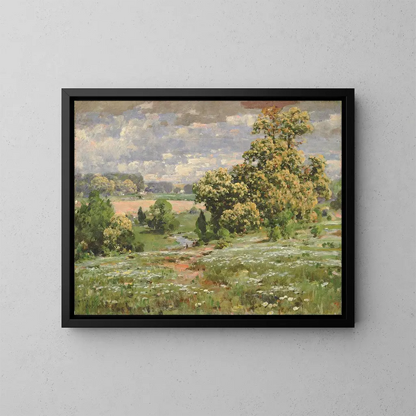 Châtaigniers en fleurs - William Henry Holmes — gerahmtes Bild an der Wand