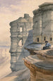 Maisons de falaise sur le Rio Mancos Colorado - William Henry Holmes — vista dell’opera