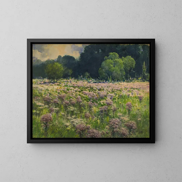 Champ de verges d'or - William Henry Holmes — gerahmtes Bild an der Wand