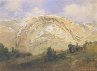 William Henry Holmes - Folded Strata A Great Geological Arch Colorado.webp