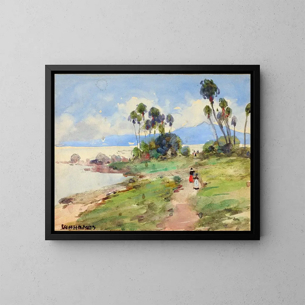 in Jamaika - William Henry Holmes — gerahmtes Bild an der Wand