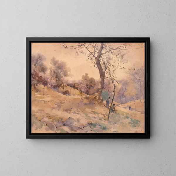 Landschaft - William Henry Holmes — gerahmtes Bild an der Wand