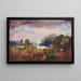 Giocare con i colori - William Henry Holmes — quadro incorniciato alla parete