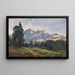 Contreforts del Wyoming - William Henry Holmes — quadro incorniciato alla parete