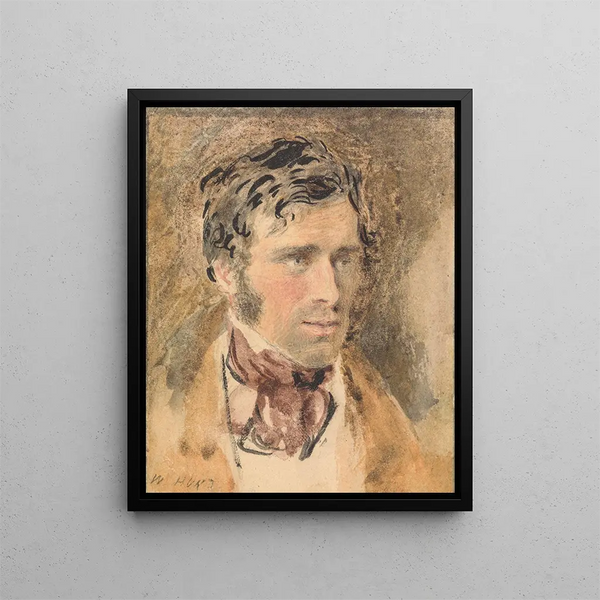 William Henry Hunt - Portrait of a Man.webp