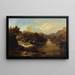 sul Llugwy, nord del Galles - William Henry Mander — quadro incorniciato alla parete