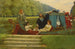 Un après-midi à Hampton Court - William Henry Margetson — Ansicht des Kunstwerks