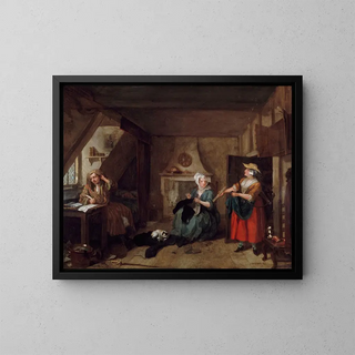 William Hogarth - The Distressed Poet.webp