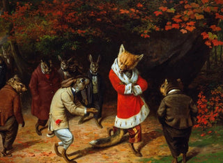 William Holbrook Beard - His Majesty Receives.webp