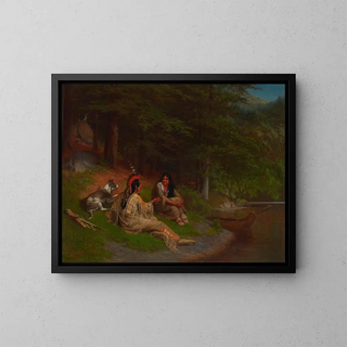 William Holbrook Beard - Indian Idyll.webp