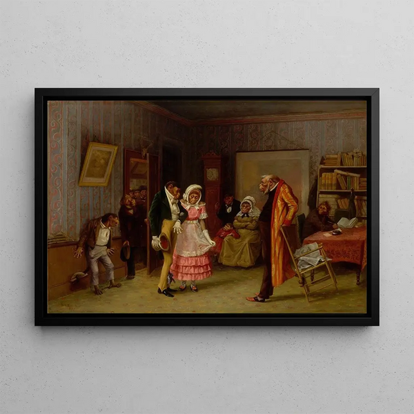 William Holbrook Beard - The Runaway Match.webp