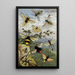 Hyménoptères - William Houghton — framed artwork on a wall