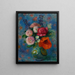 Bouquet de coquelicots - William James Glackens — quadro incorniciato alla parete