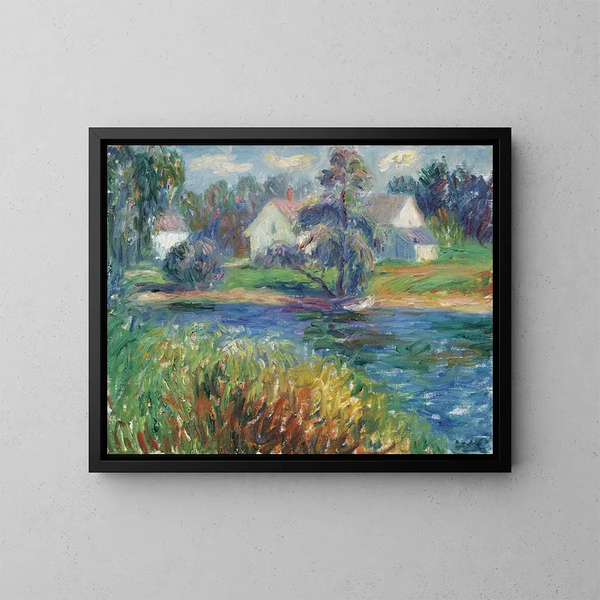 Teich Conway - William James Glackens — gerahmtes Bild an der Wand