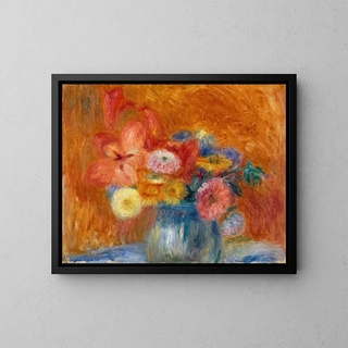 William James Glackens - Green Bowl of Flowers.webp