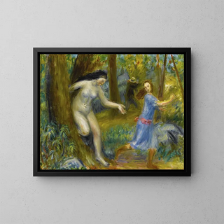 William James Glackens - Nymphet Series with Man.webp