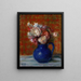 Nature morte Bouquet francese - William James Glackens — quadro incorniciato alla parete